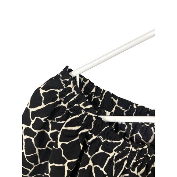 Anthropologie Sanctuary Off The Shoulder Top Size Small Mosaic Print NWT - Picture 2 of 10